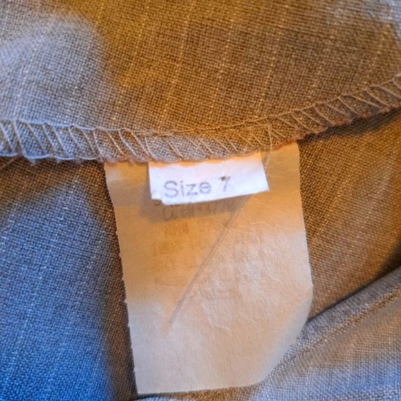 Splurge Two-Piece Gray Pinstriped Professional Set Dress Jacket Size 7 - Picture 11 of 12